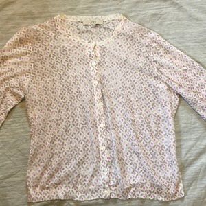 LOFT light weight Button up cardigan